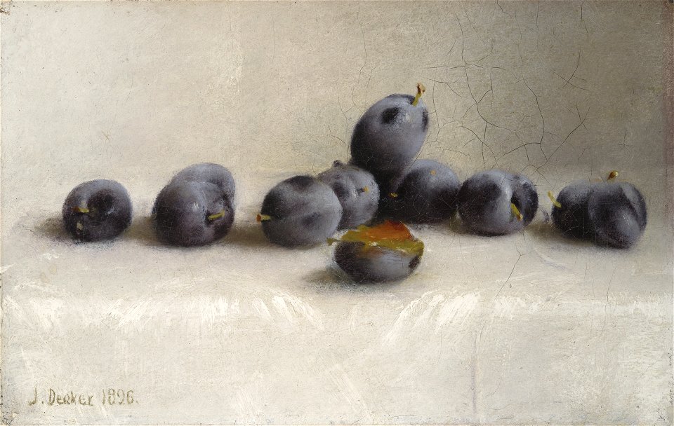Joseph Decker - Twelve Plum - 1980.37 - Yale University Art Gallery