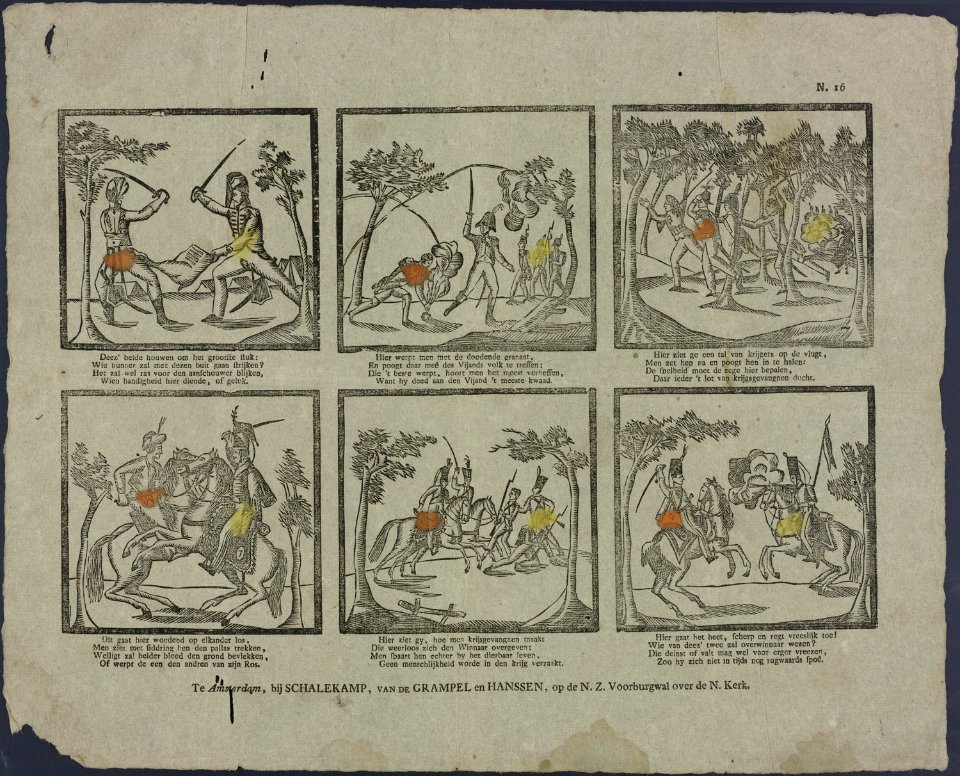 Deez' beide houwen om het grootste stuk-Catchpenny print-Borms 0741