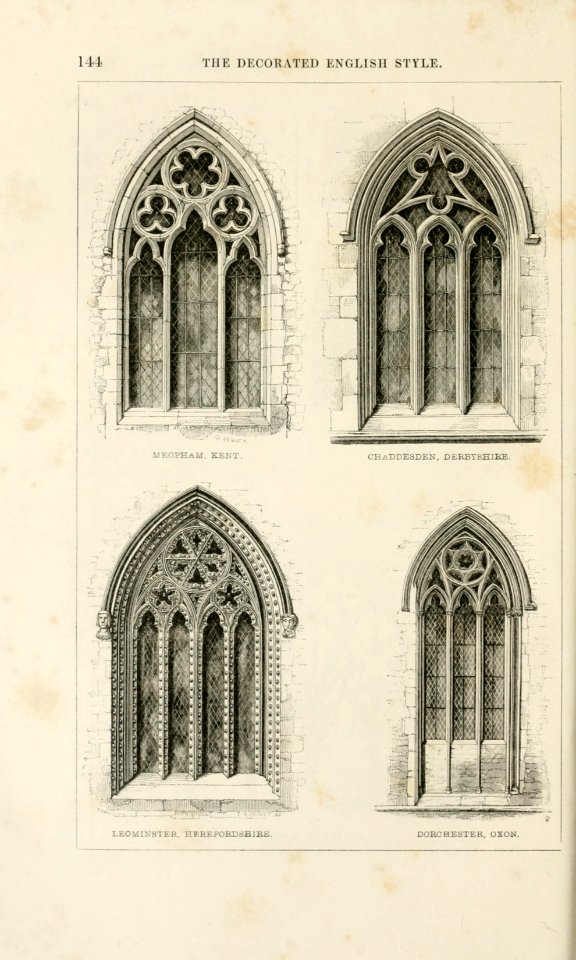 Decorated English Windows stylesofarchitec00rick 0230