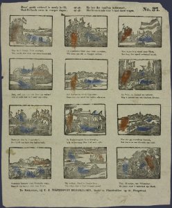 Deez' prent vertoont in menig beeld, Oud-Hollands roem in vroeger dagen-Catchpenny print-SMC K 0013