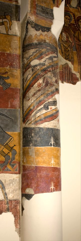 Decorated shaft and capital from Santa Maria de Taüll - Google Art Project