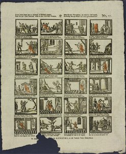 Deez' Bybel prent kan u, ô jeugd! al speelend toonen-Catchpenny print-Borms 0972