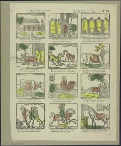 Deez' prent strek' u, o lieve jeugd! Tot leering bij gepaste vreugd-Catchpenny print-Borms 0936