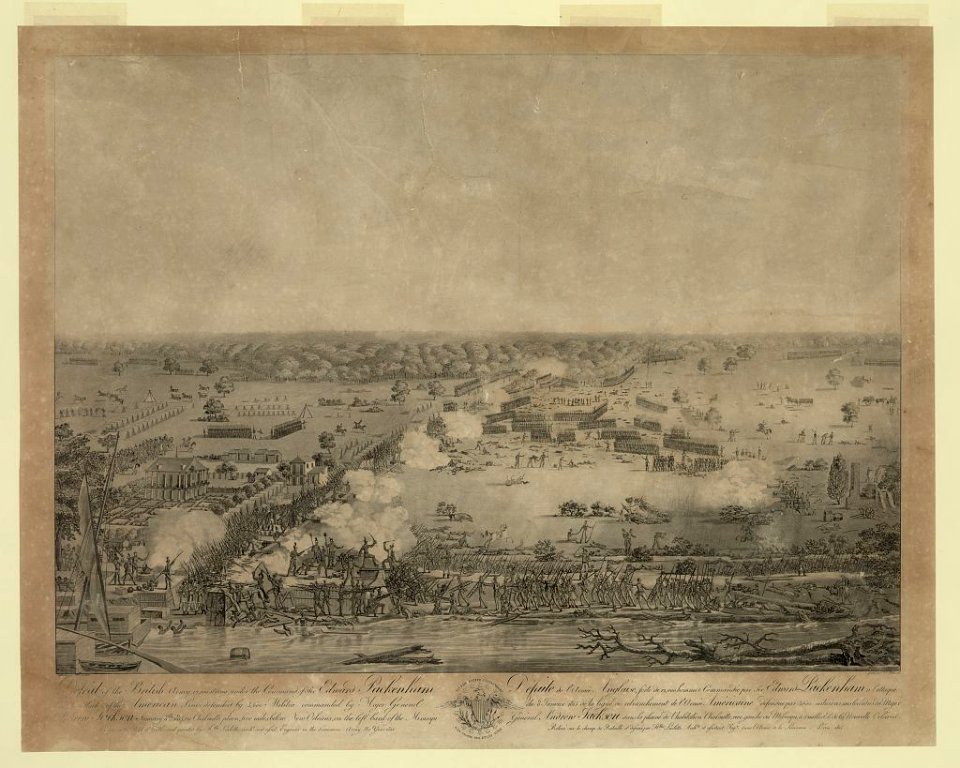 Defeat of the British army (...) Défaite de l'armée Anglaise (...) - - dessiné par Hthe. Laclotte ; gravé par P.L. Debucourt. LCCN92504355