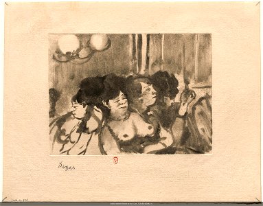 Degas - Au salon, NUM EM DEGAS 11