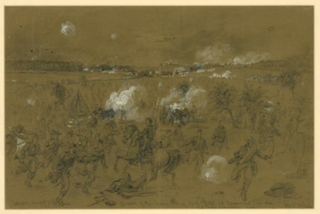 Defeat of the Army of Genl. Pope at Manassas on the Old Bull run battle(gr)ound LCCN2004660466