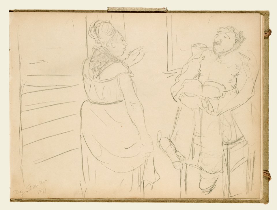 Degas - Brothel Scene, 95.GD.35.15
