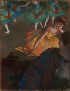 Degas - Ballet from an Opera Box, c. 1884, Cat. 969