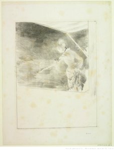 Degas - Chanteuse de café-concert, 1er état, btv1b10462050c