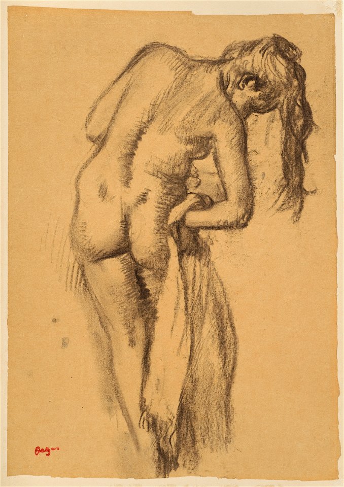 Degas - After the Bath, 1955.1408