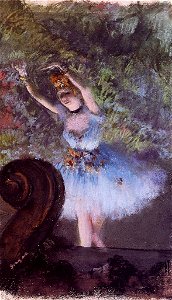 Degas - Dancer, circa 1877-1878