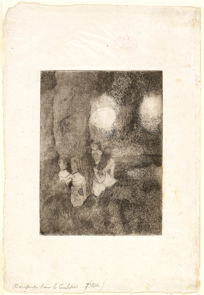 Degas - Dancers in the Wings, 1955.1009