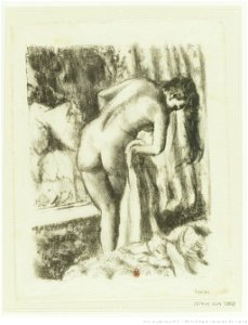 Degas - Après le bain, 2e état de la 1re planche, btv1b10462505f