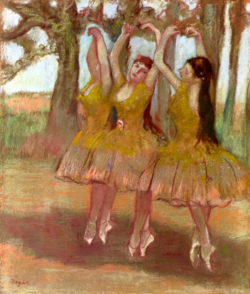 Degas - A Grecian Dance, 1885-1890