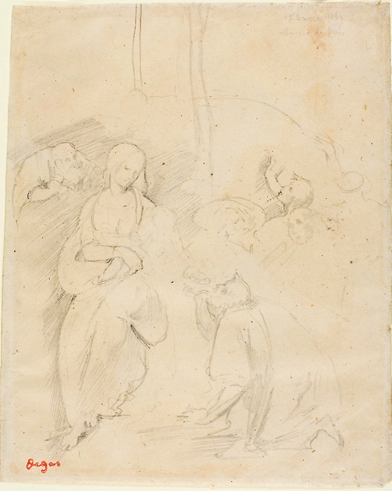 Degas - Adoration of the Shepherds, 1969.374