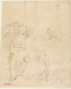 Degas - Adoration of the Shepherds, 1969.374