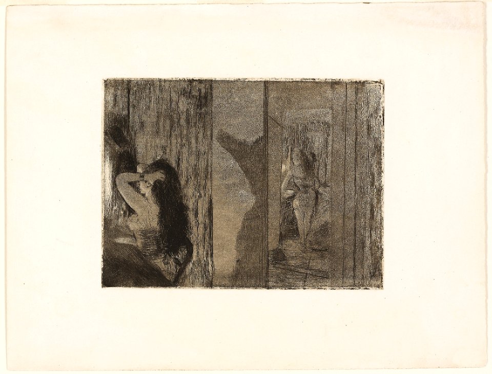 Degas - Actresses in Their Dressing Rooms, 1935.185