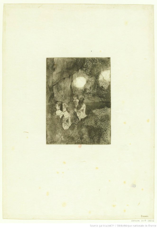 Degas - Danseuses dans la coulisse, 8e état, btv1b10462523c