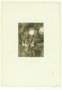 Degas - Danseuses dans la coulisse, 8e état, btv1b10462523c