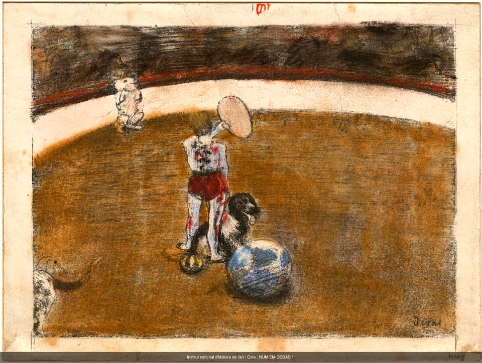 Degas - Au Cirque Fernando, NUM EM DEGAS 1