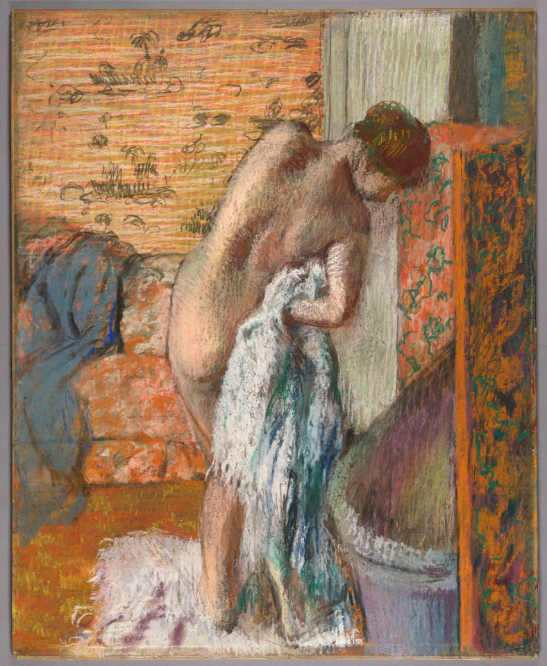 Degas - Après le bain (Femme s'essuyant), 2017.75.1