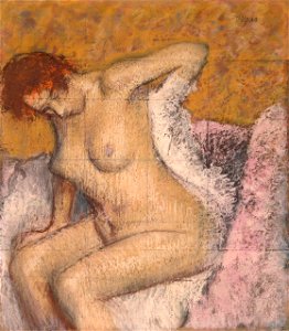 Degas - After the Bath, circa 1895