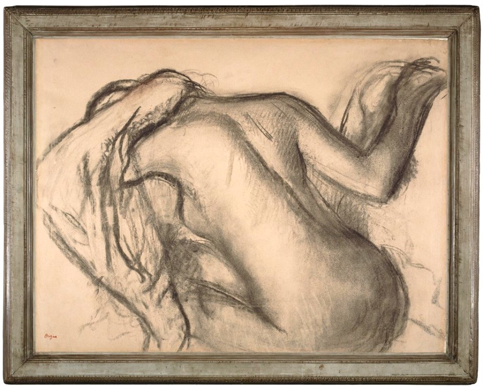 Degas - After the Bath, Woman Drying Her Hair, 1965.257