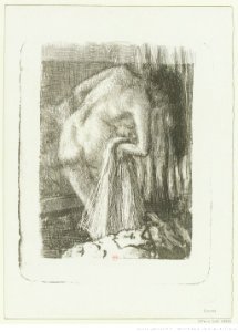 Degas - Après le bain, Épreuve du 5e et dernier état de la deuxième planche, btv1b10462514d
