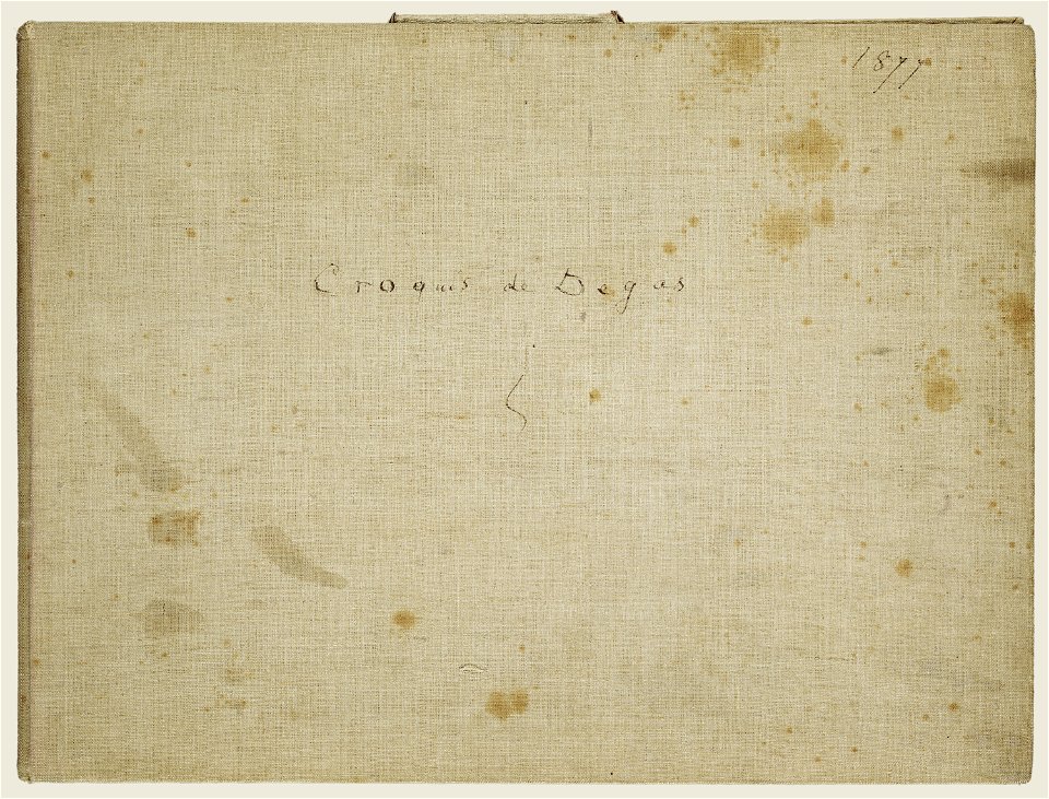 Degas - An Album of Pencil Sketches, 95.GD.35