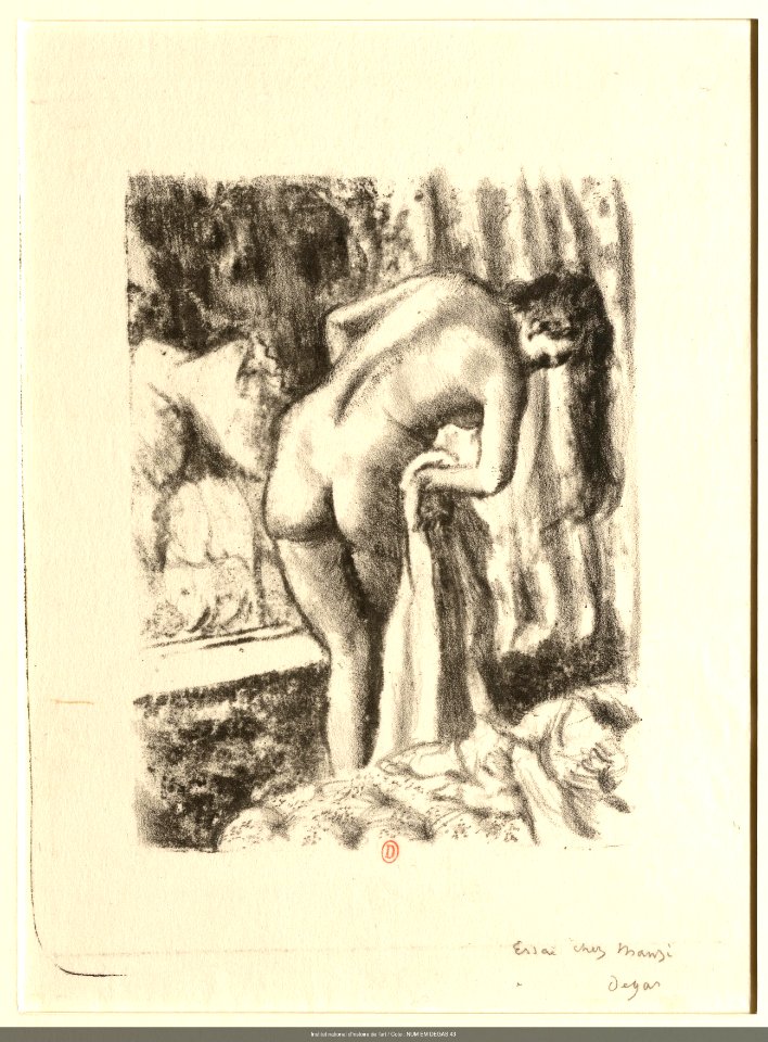 Degas - Après le bain, NUM EM DEGAS 43