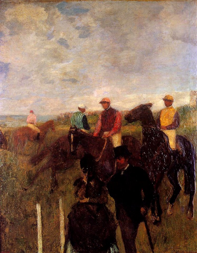 Degas - At the Races, 1868-1872