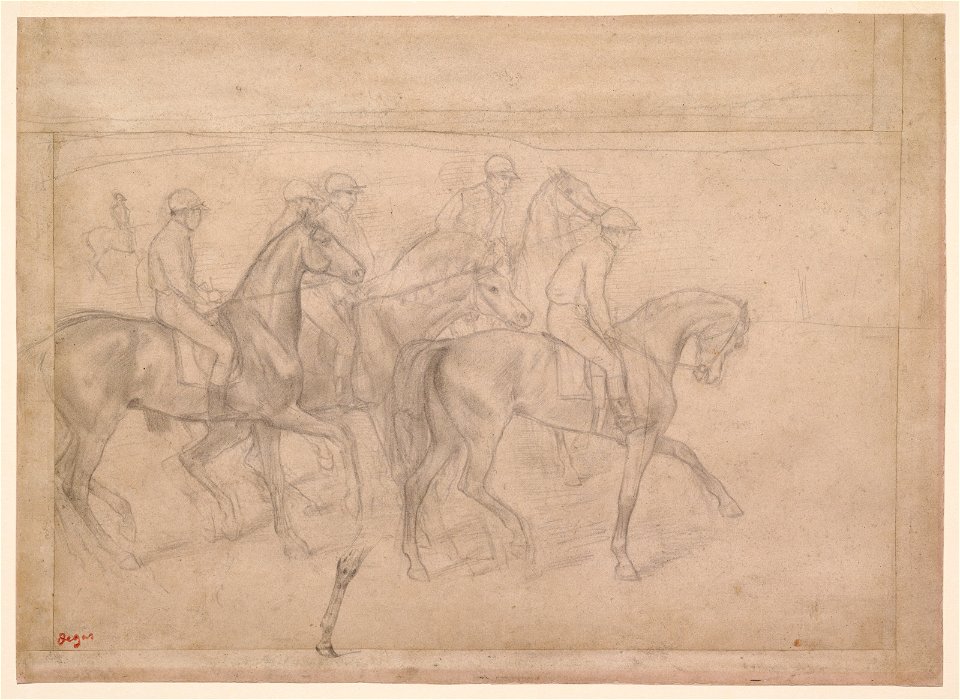 Degas - At the Races, 1955.1401