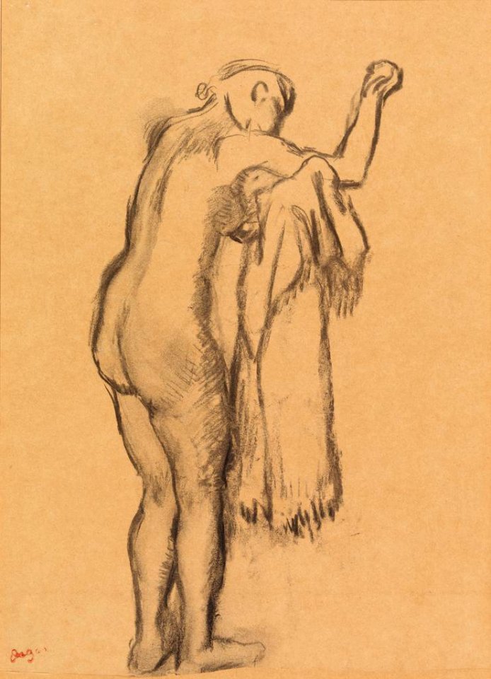 Degas - Bather Drying Herself, BF662