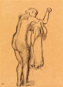 Degas - Bather Drying Herself, BF662