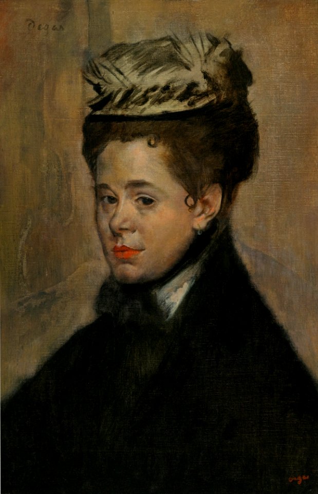 Degas - BUSTE DE FEMME, circa 1887-1890, L 922