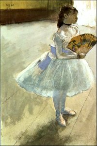 Degas - Dancer with a Fan, 1879