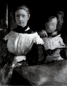 Degas - Giovanna and Guilia Bellelli, Circa 1858