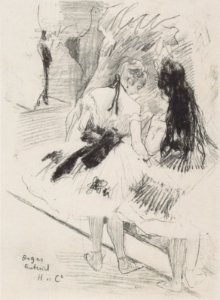 Degas - Hinter den Kulissen