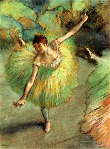 Degas - Dancer Tilting, circa 1883