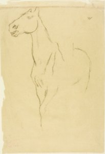 Degas - Horse Turned Three-Quarters, 1945.30