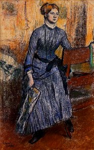 Degas - Helene Rouart, 1886