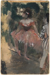 Degas - Danseuses aux bras levés, Circa 1885 - Free Stock Illustrations