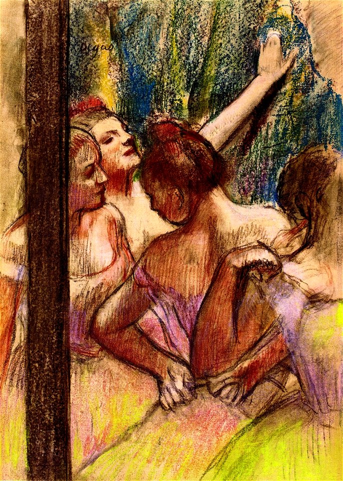 Degas - Dancers, circa 1896
