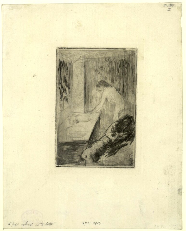 Degas - Das kleine Waschkabinett, DG1923451
