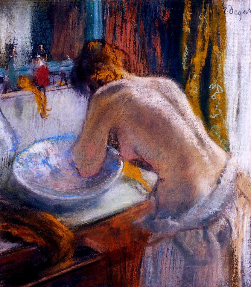 Degas - La Toilette, circa 1884-1886