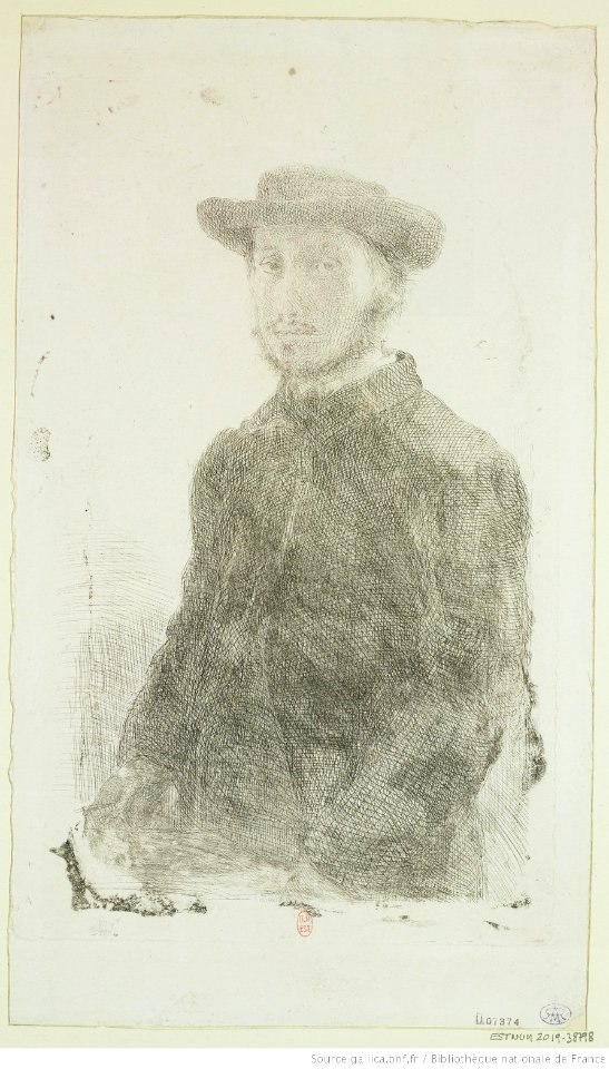 Degas - Edgar Degas, par lui-même, 2e état, btv1b104620634