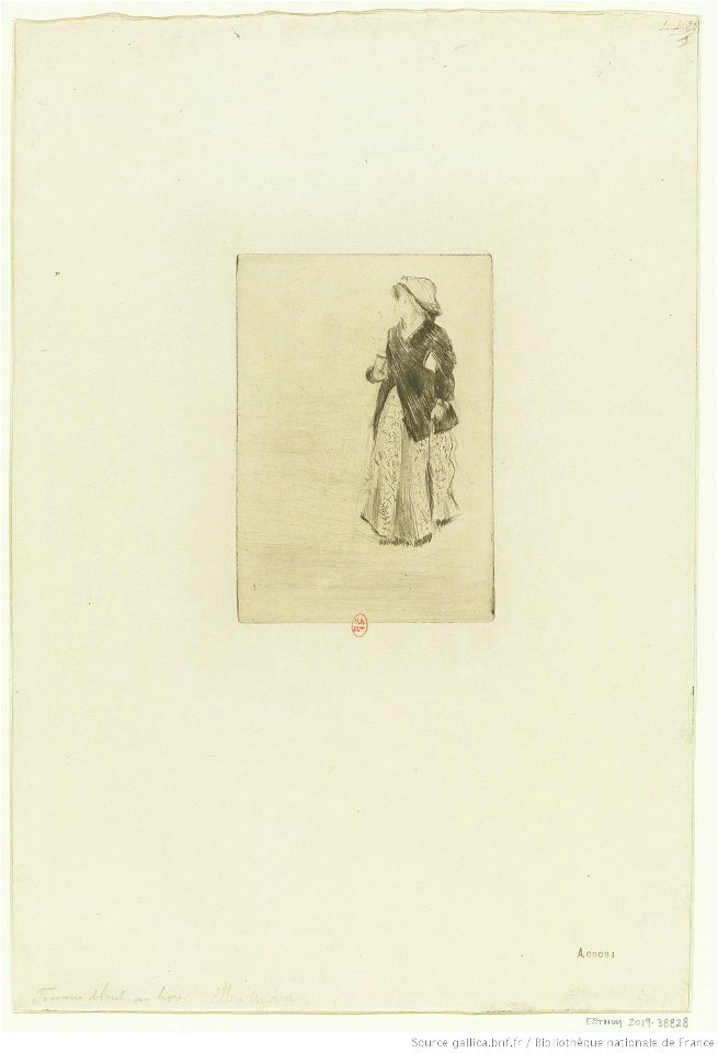 Degas - Ellen Andrée, 3e état, btv1b10462526q