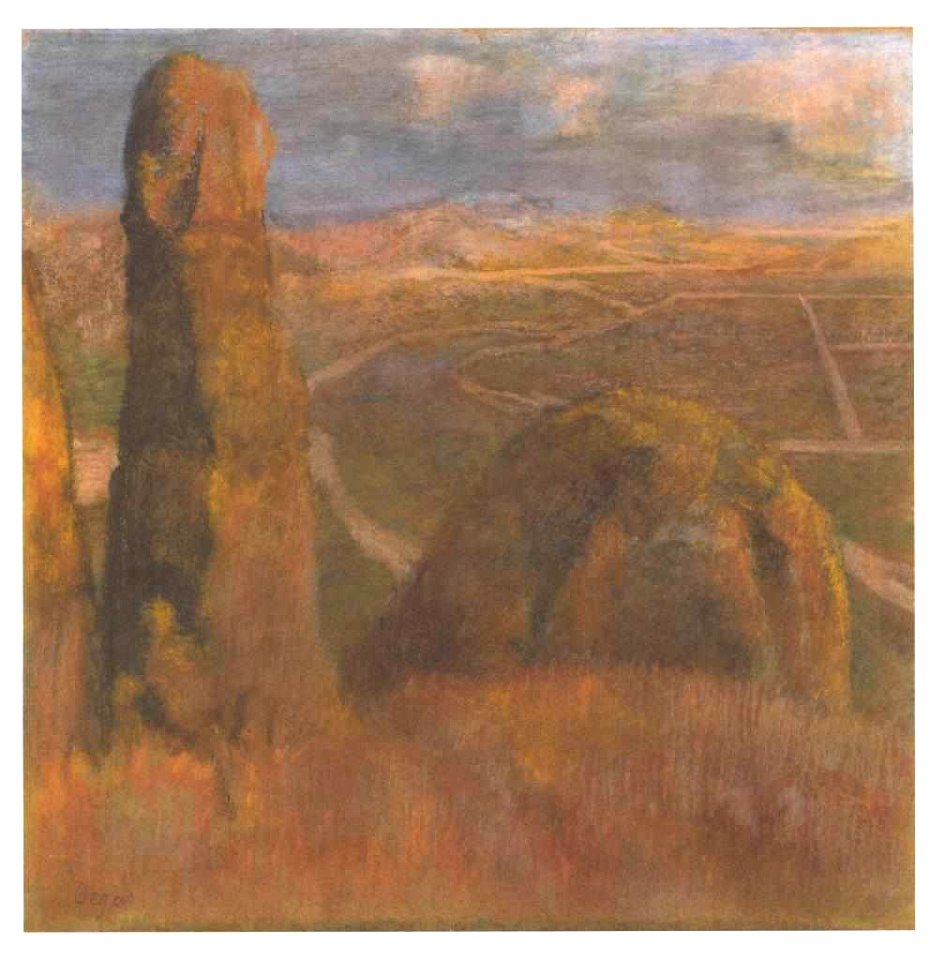 Degas - Landschaft