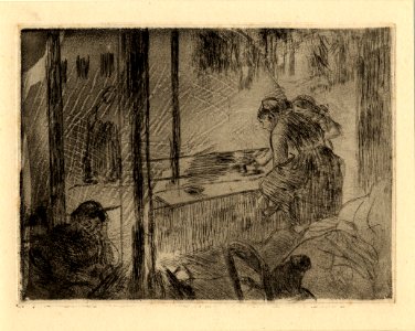 Degas - Les blanchisseuses (The laundresses), 1919,0524.1