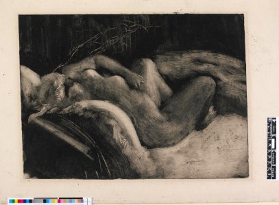 Degas - Le sommeil (Sleep), 1949,0411.2425